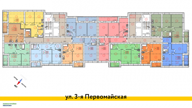  Планировки ЖК «Майские Зори-2»